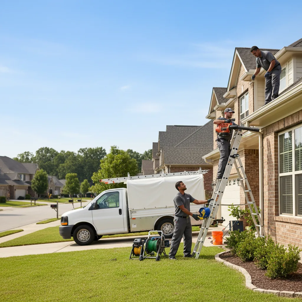 Home Gutter Service in Chesterville, OH near me